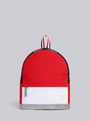 Thom Browne Funmix Nylon Girls's Backpacks Red | SCG37C89710