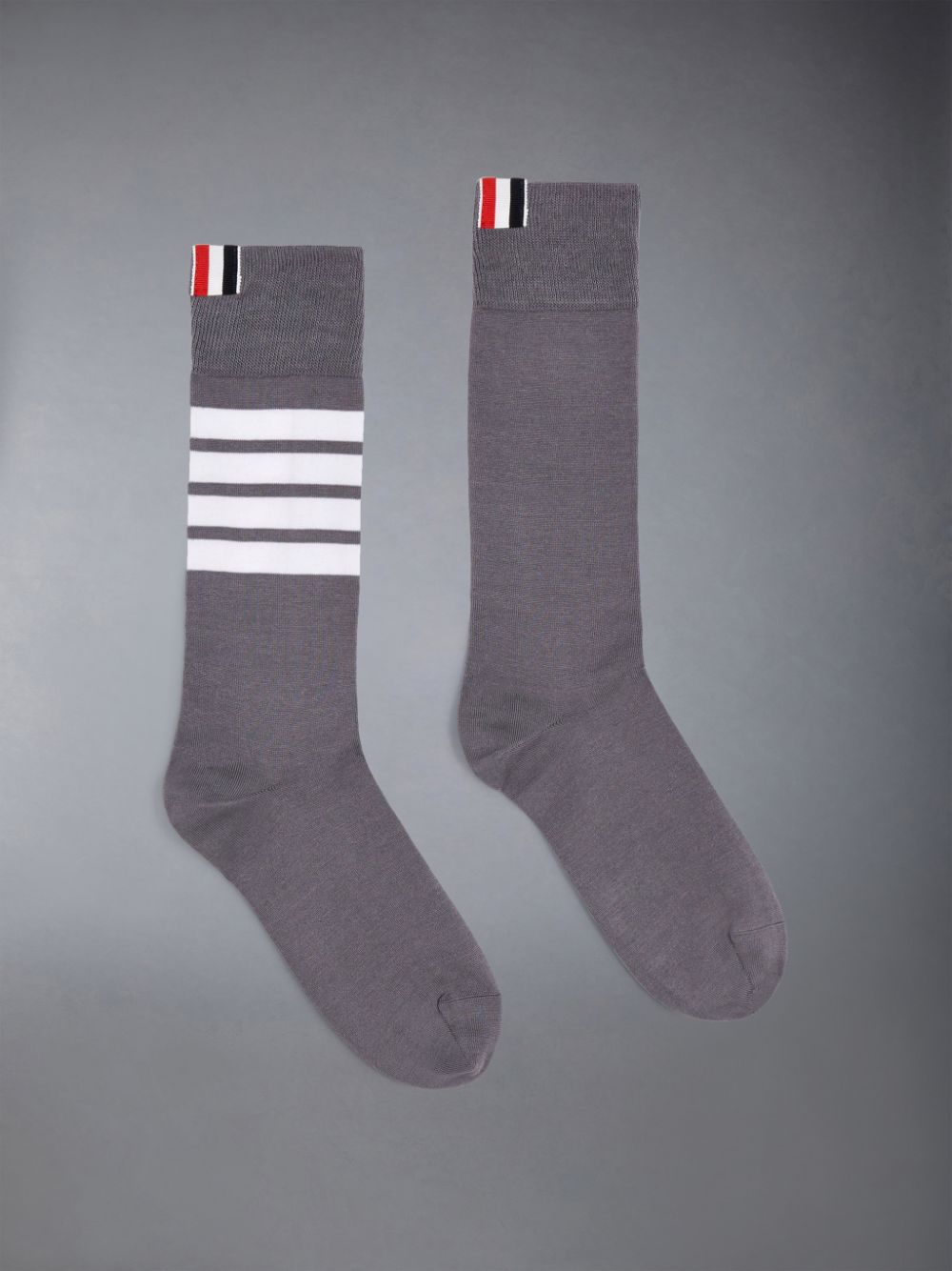 Thom Browne 4-Bar stripe Women Socks Grey | LTJ42U26594