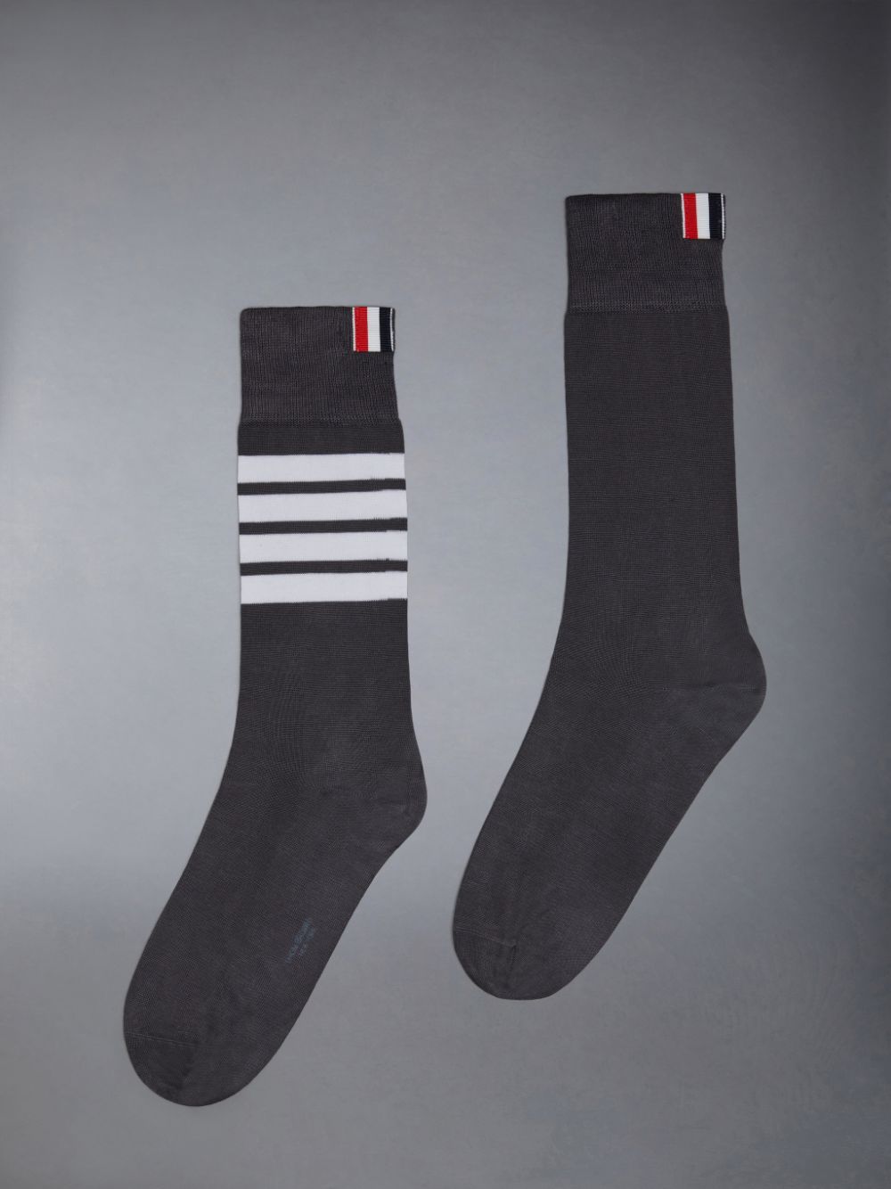 Thom Browne 4-Bar stripe Women Socks Grey | XMN80O48832