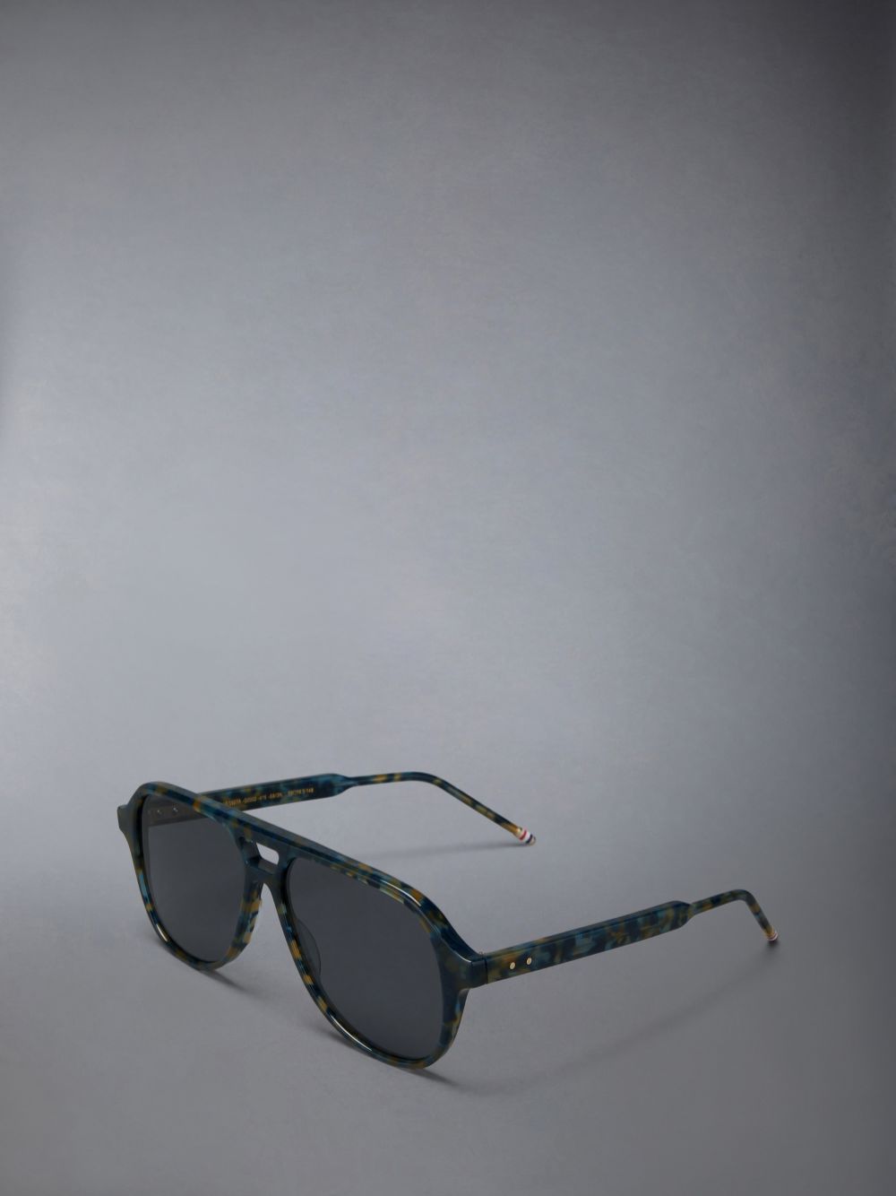 Thom Browne Acetate Aviator Men Sunglasses Navy | BJP18O69429