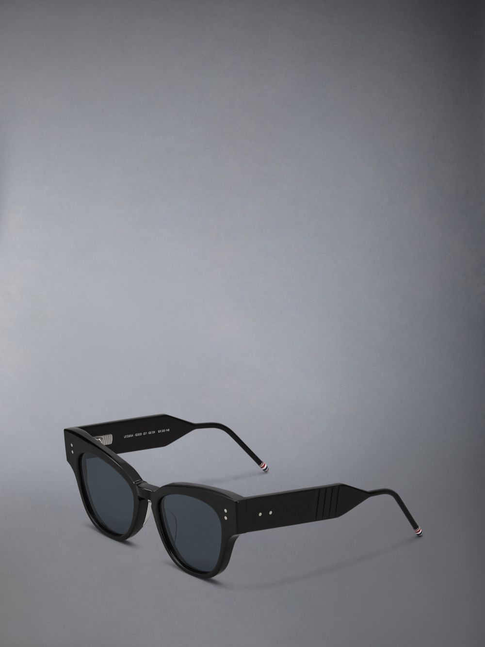 Thom Browne Acetate Cateye Men Sunglasses Black | WCZ27R19307