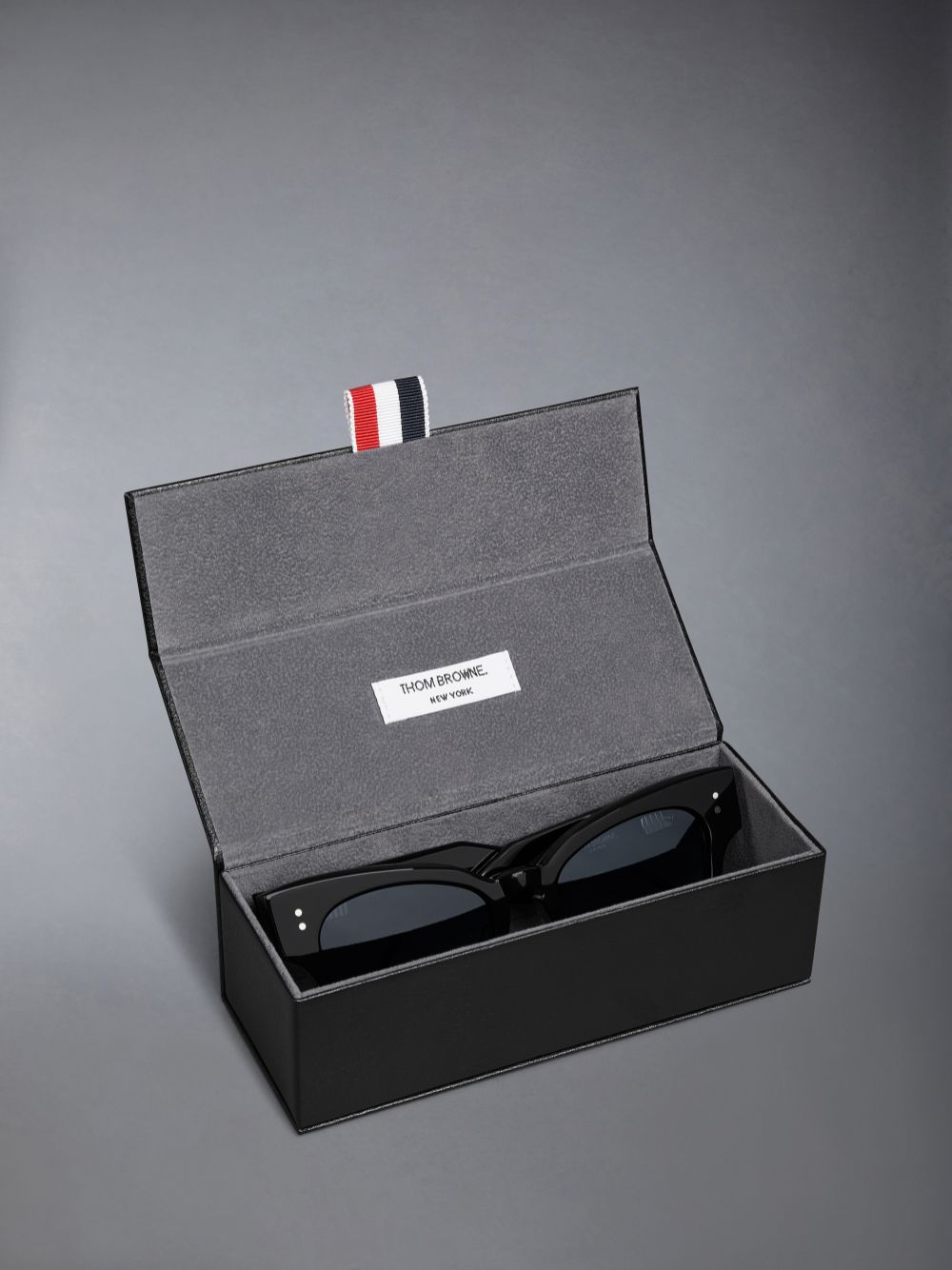 Thom Browne Acetate Cateye Men Sunglasses Black | WCZ27R19307