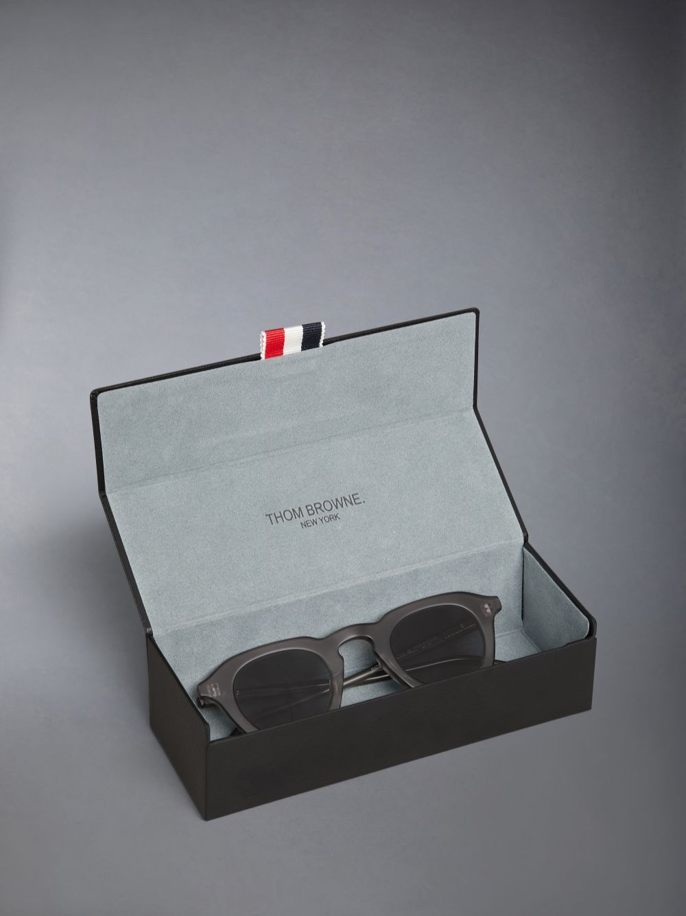 Thom Browne Acetate Oval Men Sunglasses Grey | SIJ69B76792