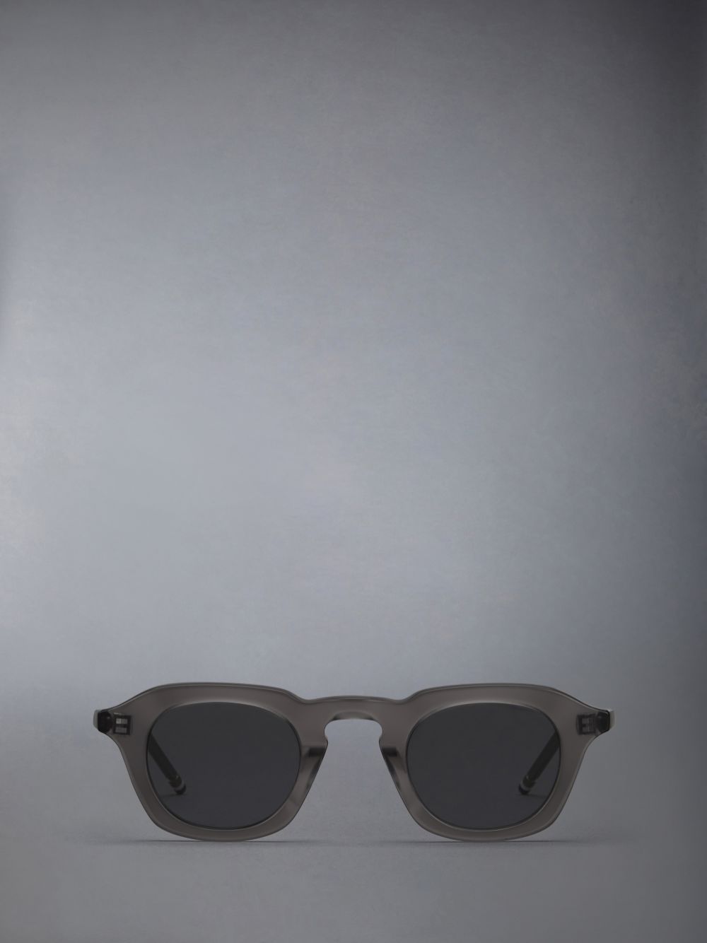 Thom Browne Acetate Oval Men Sunglasses Grey | SIJ69B76792