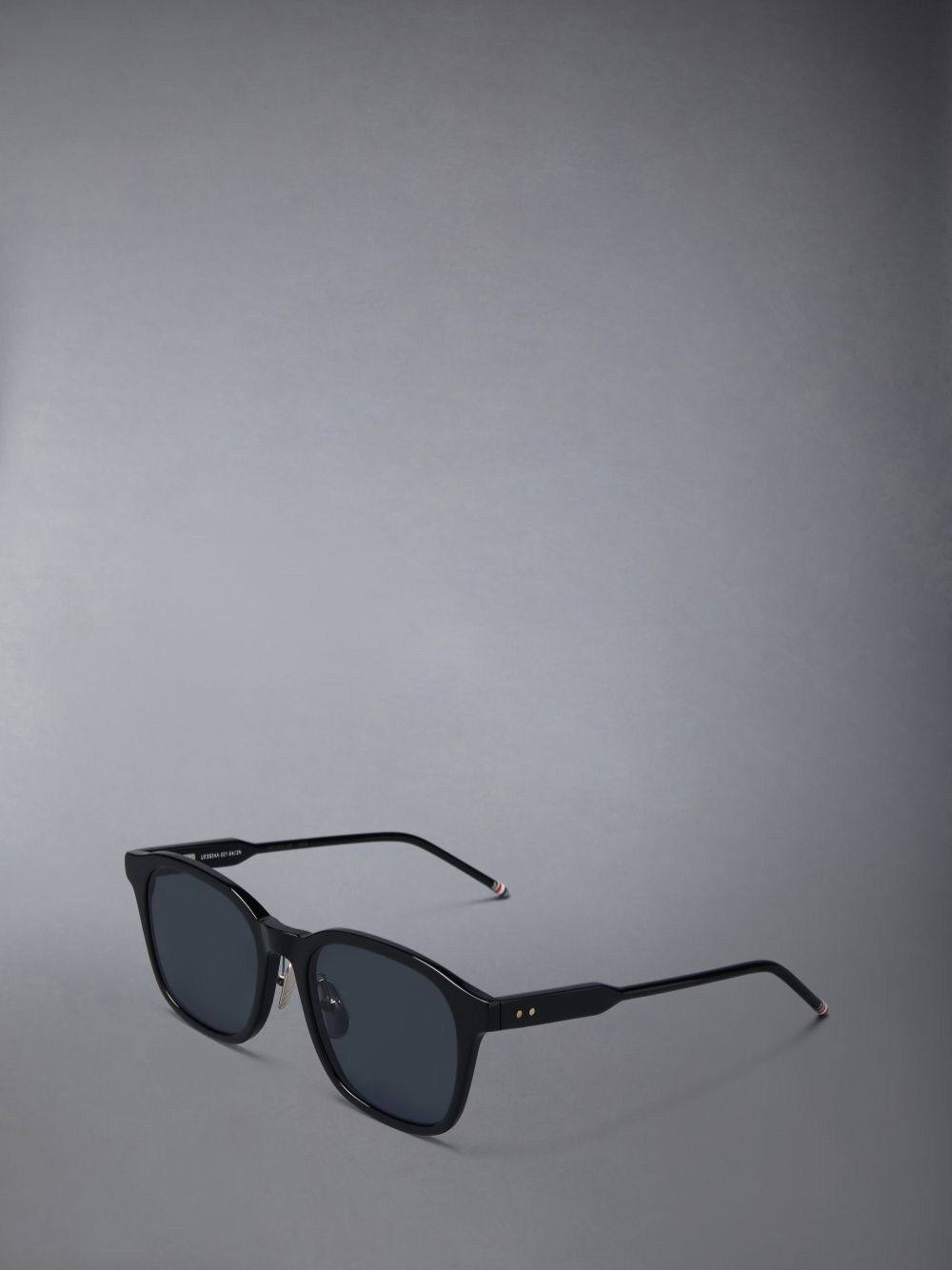 Thom Browne Acetate Rectangular Men Sunglasses Black | KHS60I40067