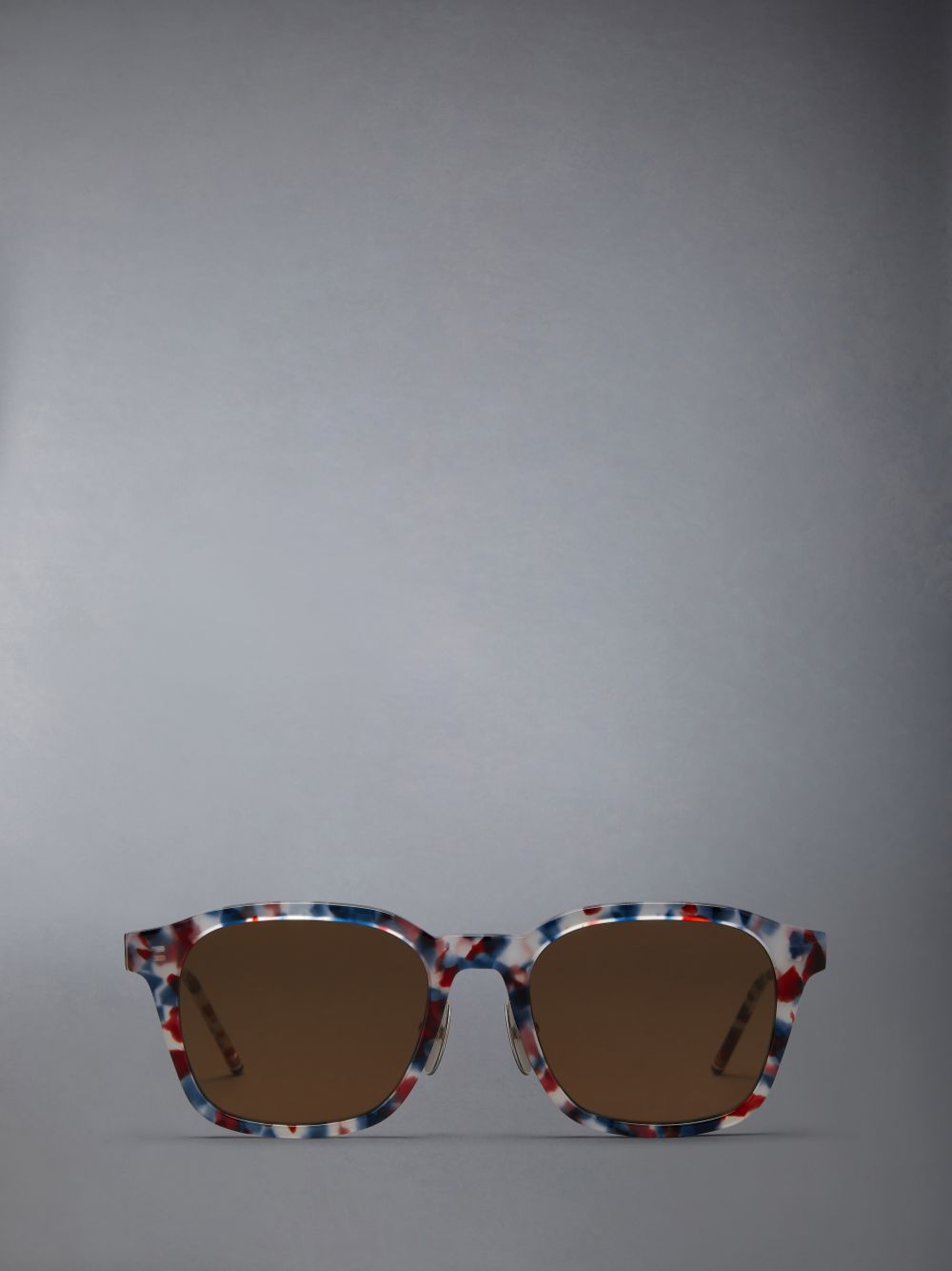 Thom Browne Acetate Rectangular Men Sunglasses Multicolor | BQC91G33856