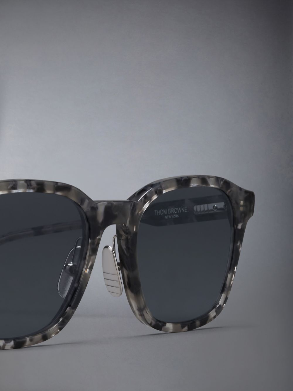 Thom Browne Acetate Rectangular Women Sunglasses Grey | TNG82K33954