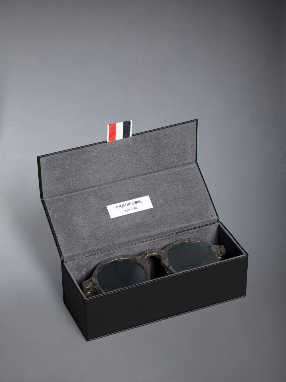 Thom Browne Acetate Round Men Sunglasses Grey | UYO95N66584