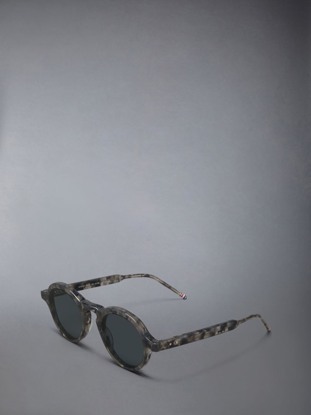 Thom Browne Acetate Round Women Sunglasses Grey | VJA40I11827