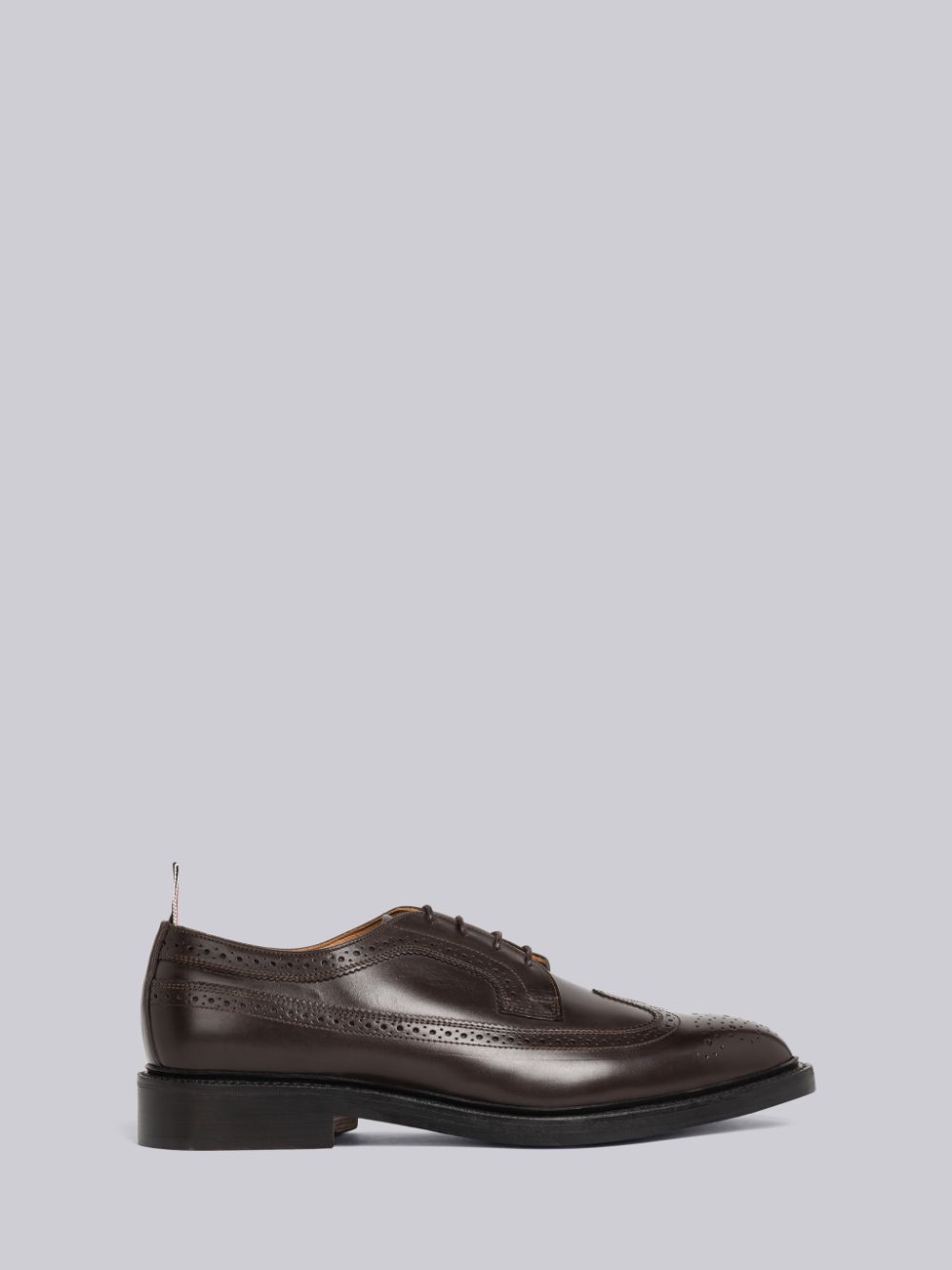 Thom Browne Box Calf Classic Longwing Men Brogue Shoes Brown | YJI62F19727