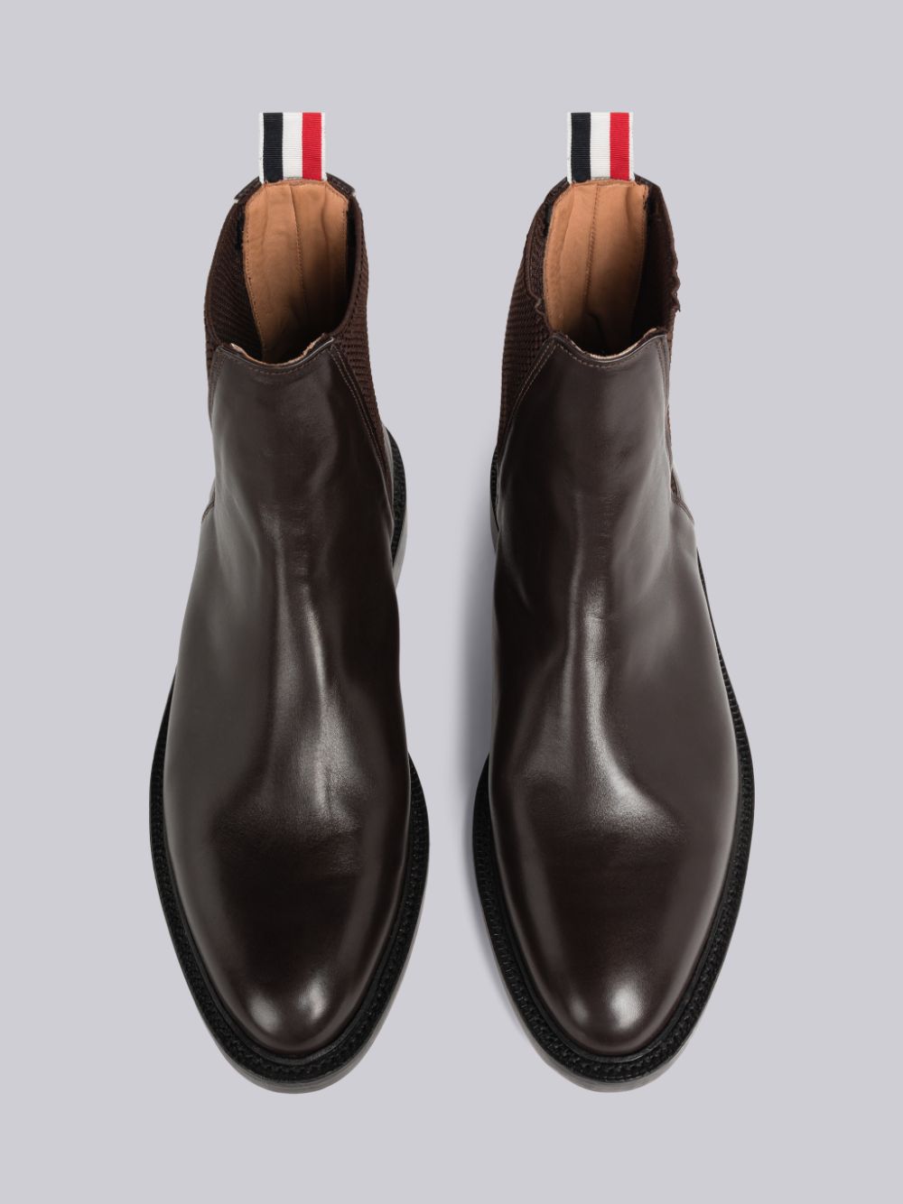 Thom Browne Box Calf Classic Wingtip Men Boots Brown | BGH34C74920