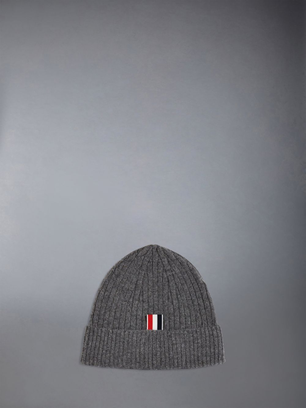 Thom Browne CASHMERE RIB 4-BAR Men Beanie Grey | UGG33C03940