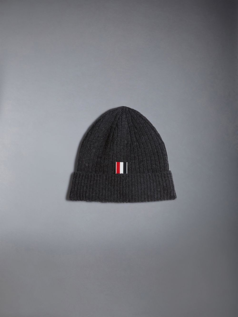 Thom Browne CASHMERE RIB 4-BAR Men Beanie Grey | AZH84B56838