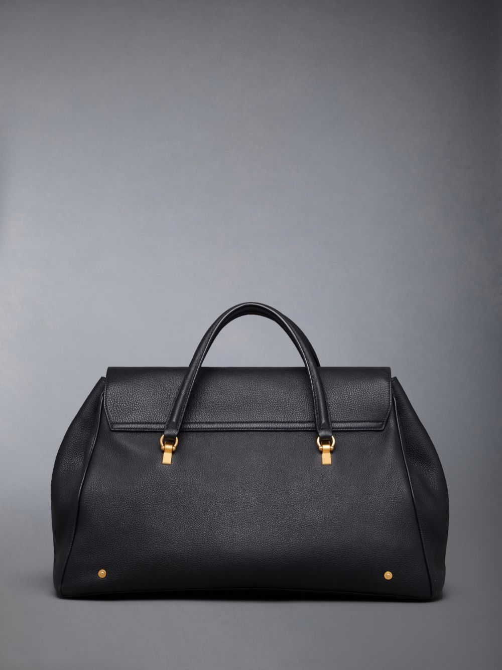 Thom Browne Calf Mr. Women Luggage Bags Black | ZIR46J42301