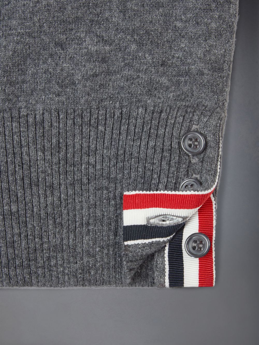 Thom Browne Cashmere 4-Bar Crewneck Boys's Pullover Grey | DOX54Q28070