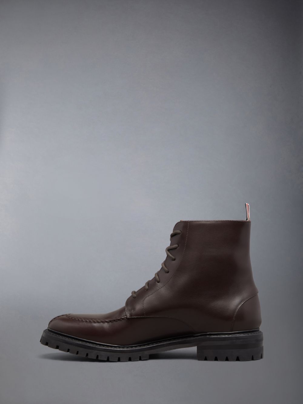 Thom Browne Classic Calf Commando Sole Apron Stitch Men Boots Brown | QBT15U54765