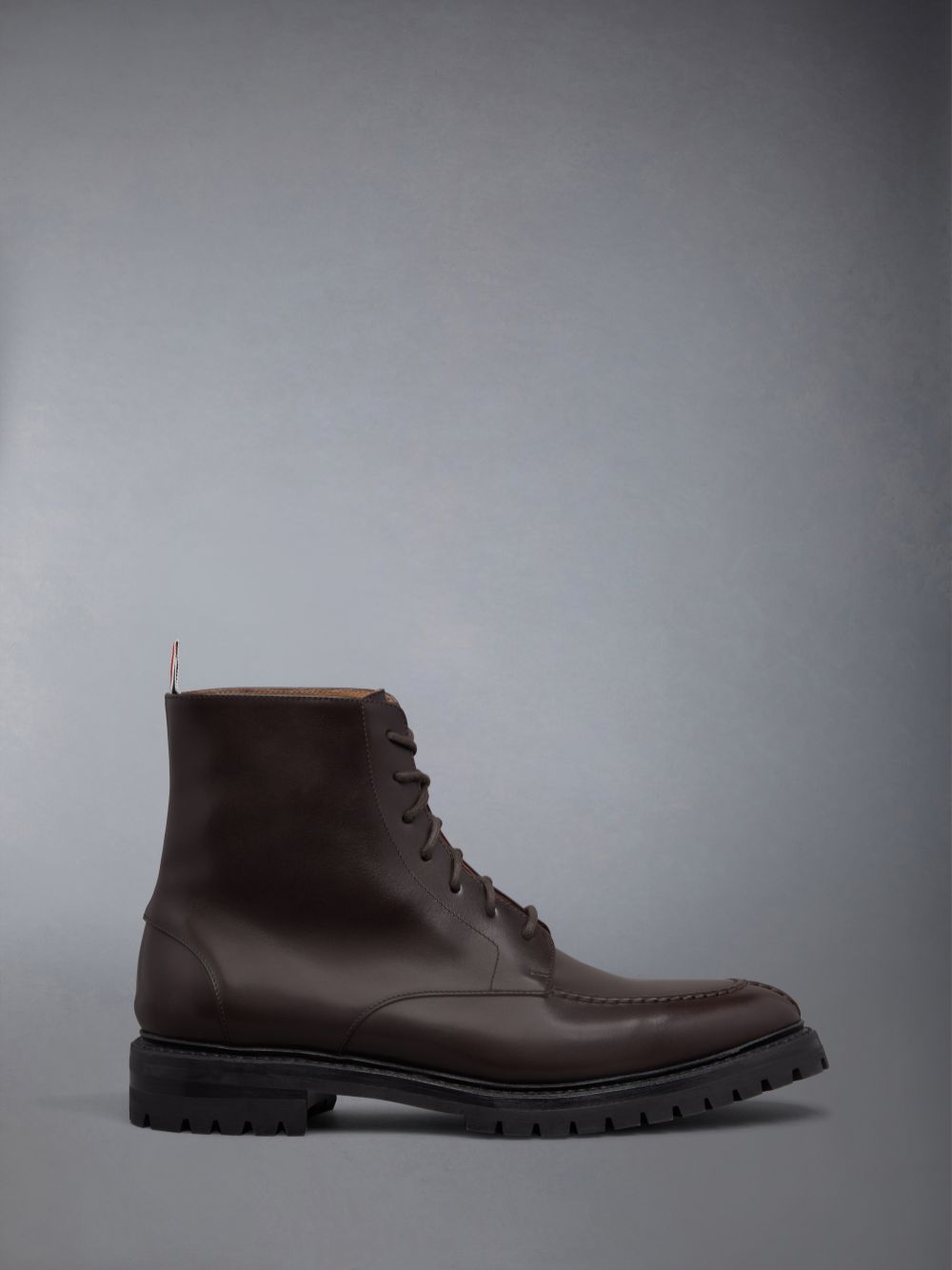 Thom Browne Classic Calf Commando Sole Apron Stitch Men Boots Brown | QBT15U54765