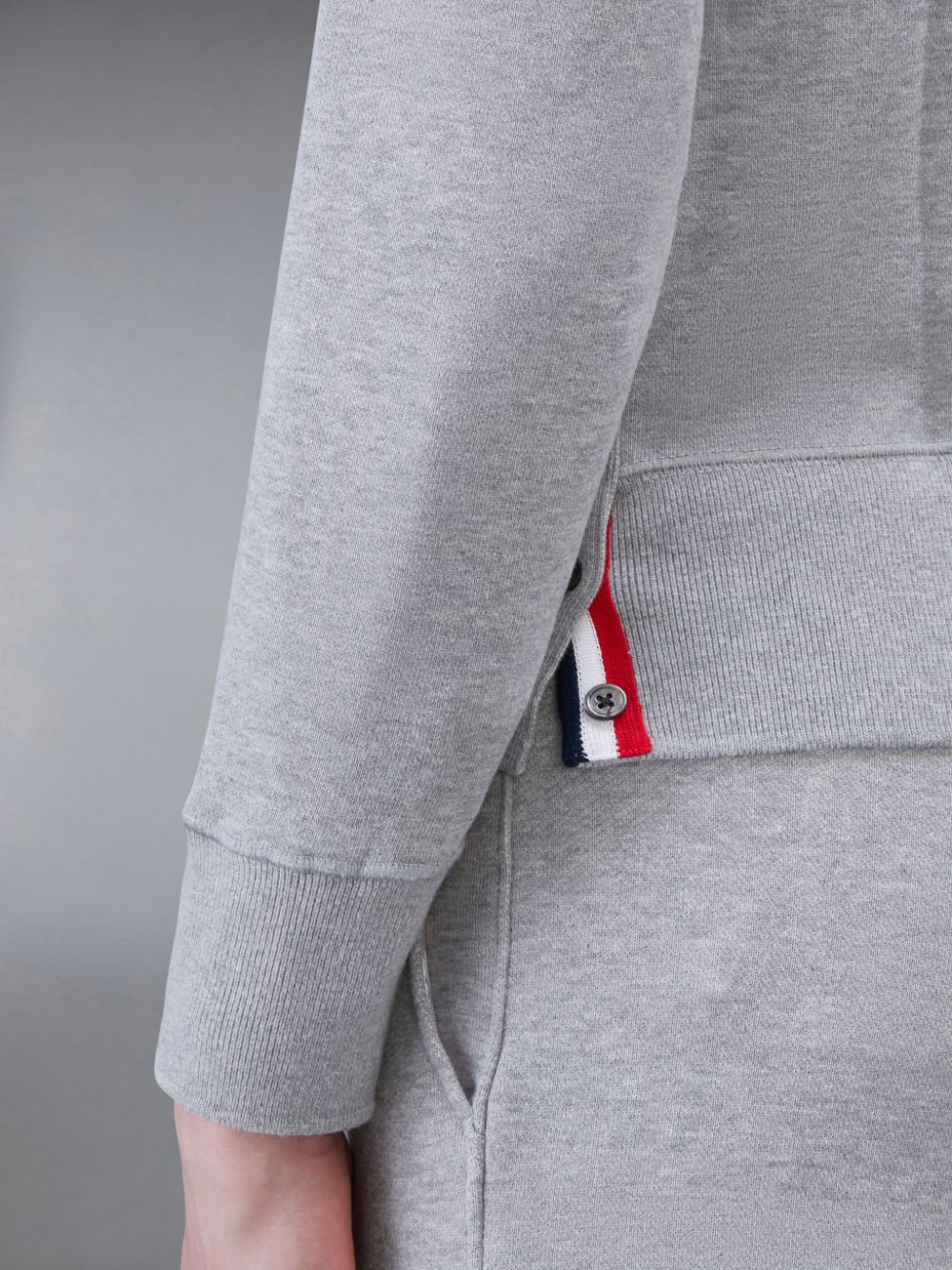 Thom Browne Classic Loopback 4-Bar Men Sweatshirts Grey | JHK92O18188