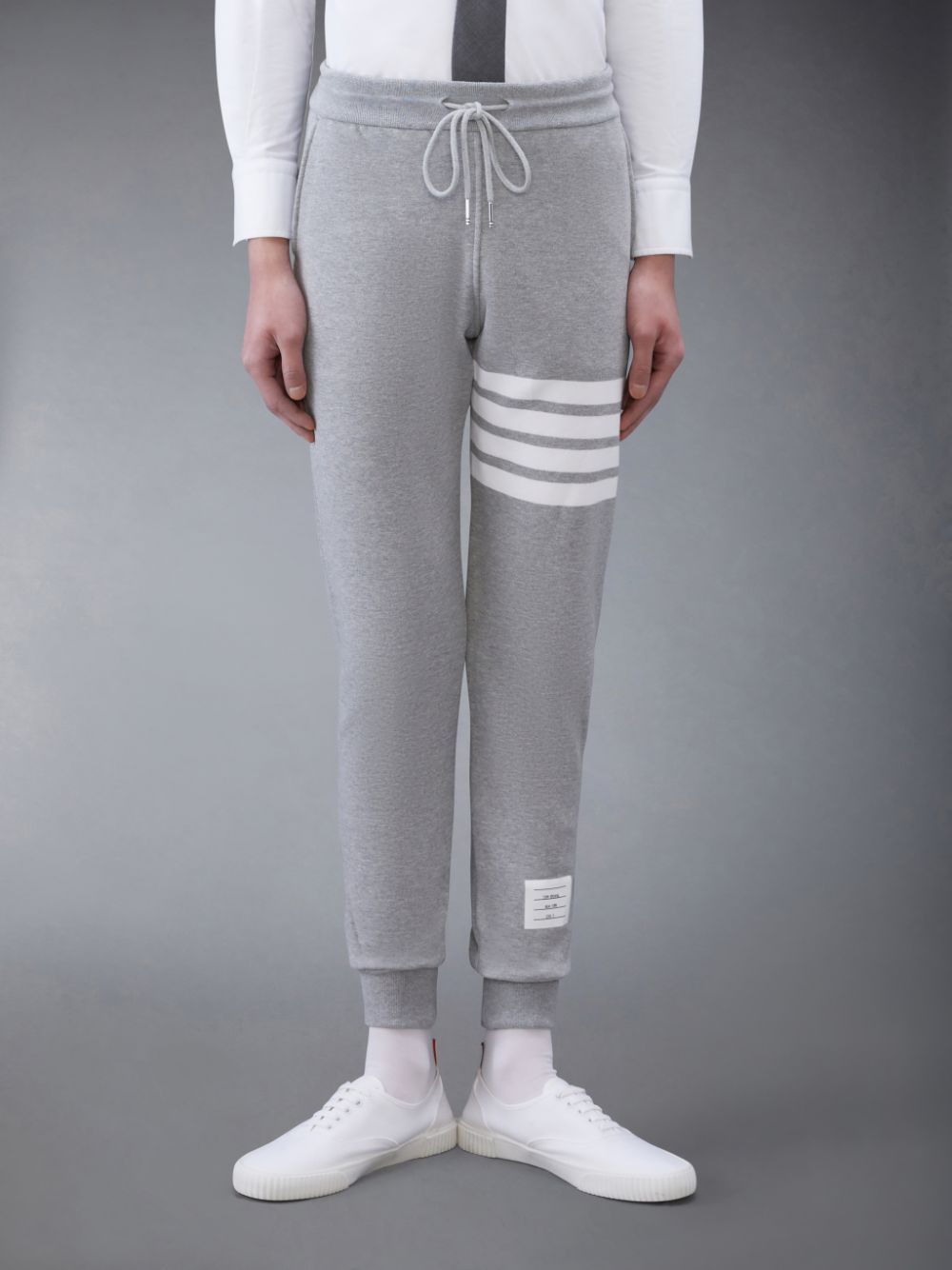 Thom Browne Classic Loopback 4-Bar Men Sweatpants Grey | ACO98K78270