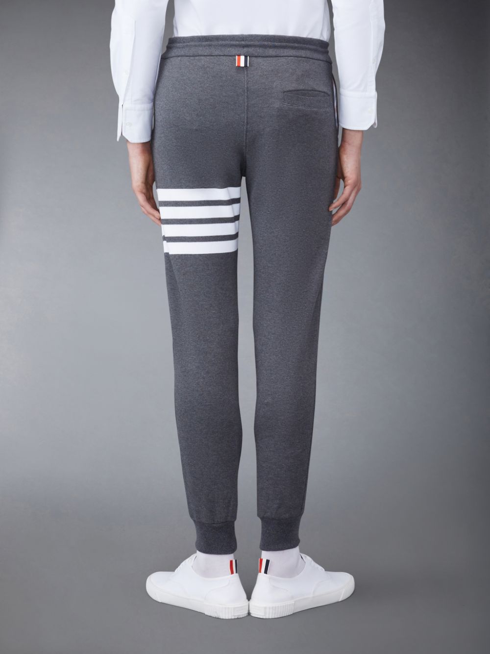 Thom Browne Classic Loopback 4-Bar Men Sweatpants Grey | QVX33V01136