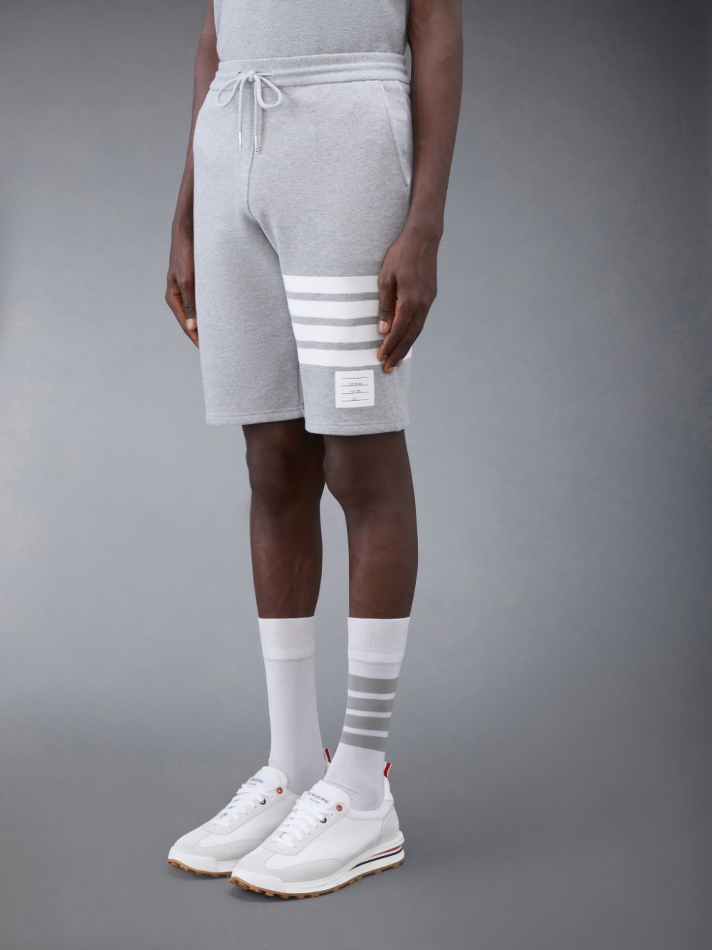 Thom Browne Classic Loopback 4-Bar Men Sweatshorts Grey | XFJ57F83233