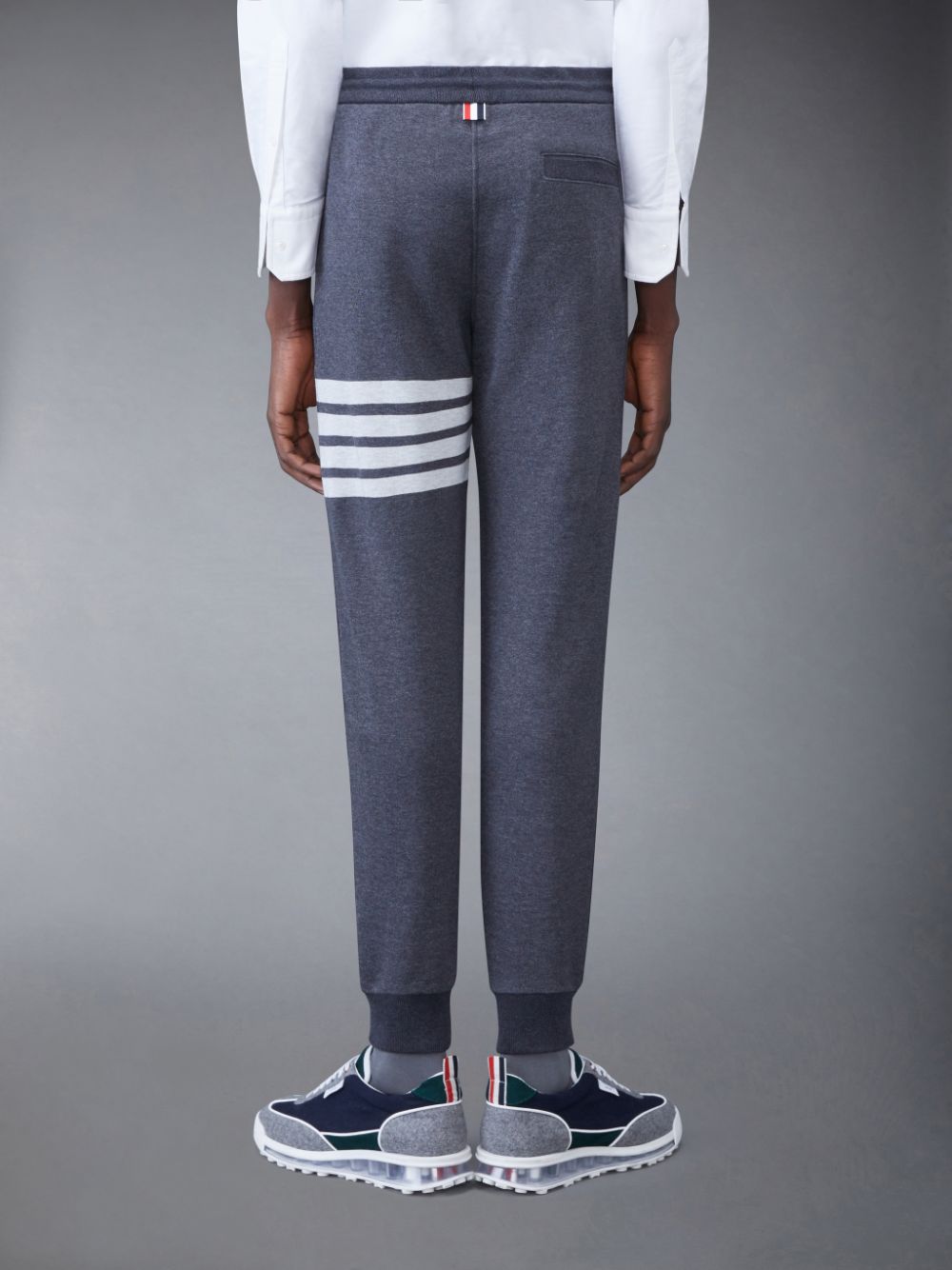 Thom Browne Classic Loopback 4-Bar Men Sweatpants Grey | UDU69G64365