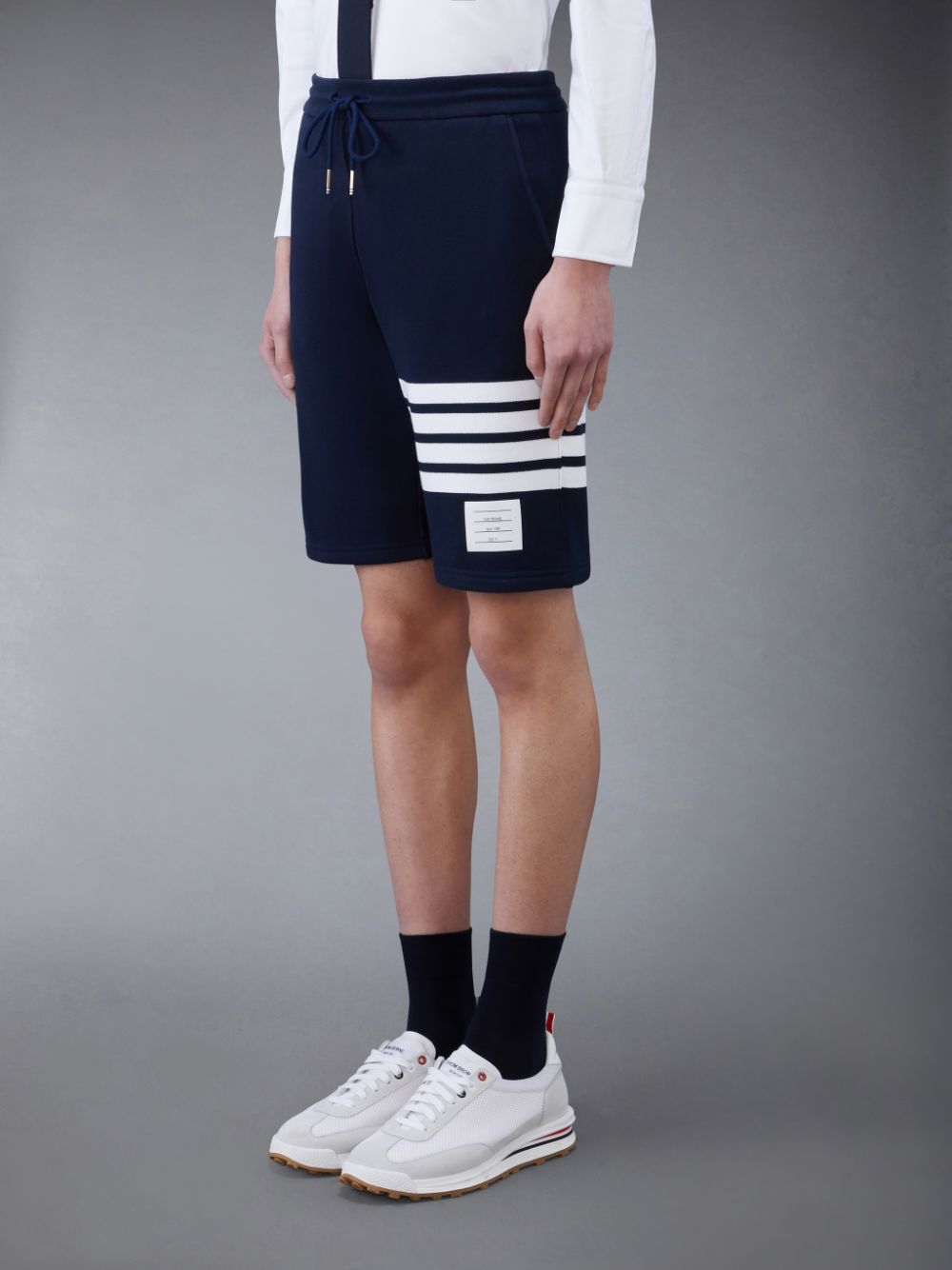 Thom Browne Classic Loopback 4-Bar Men Sweatshorts Blue | HPP40Q80183