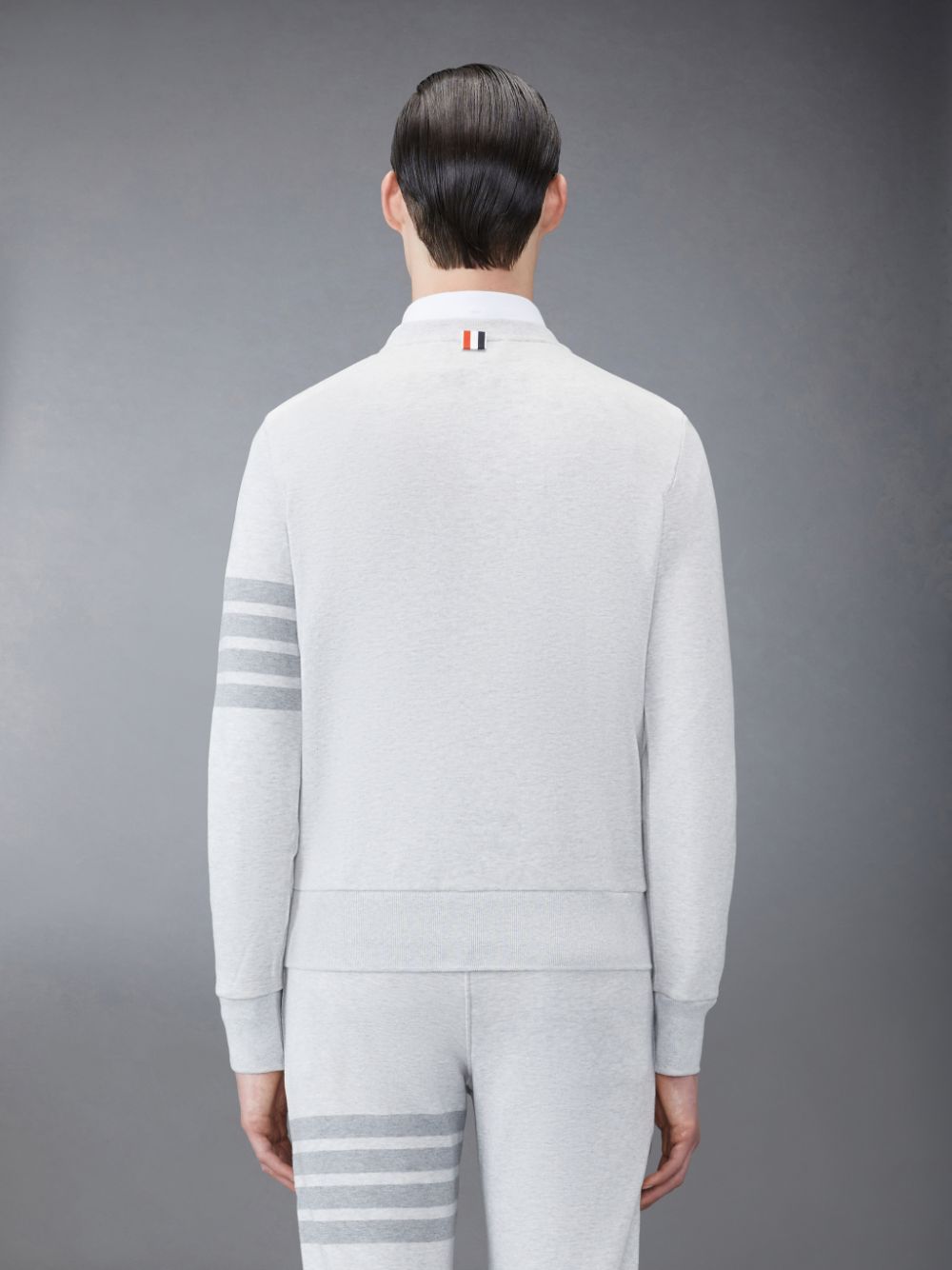 Thom Browne Classic Loopback 4-Bar Men Sweatshirts Grey | QWG24O18645