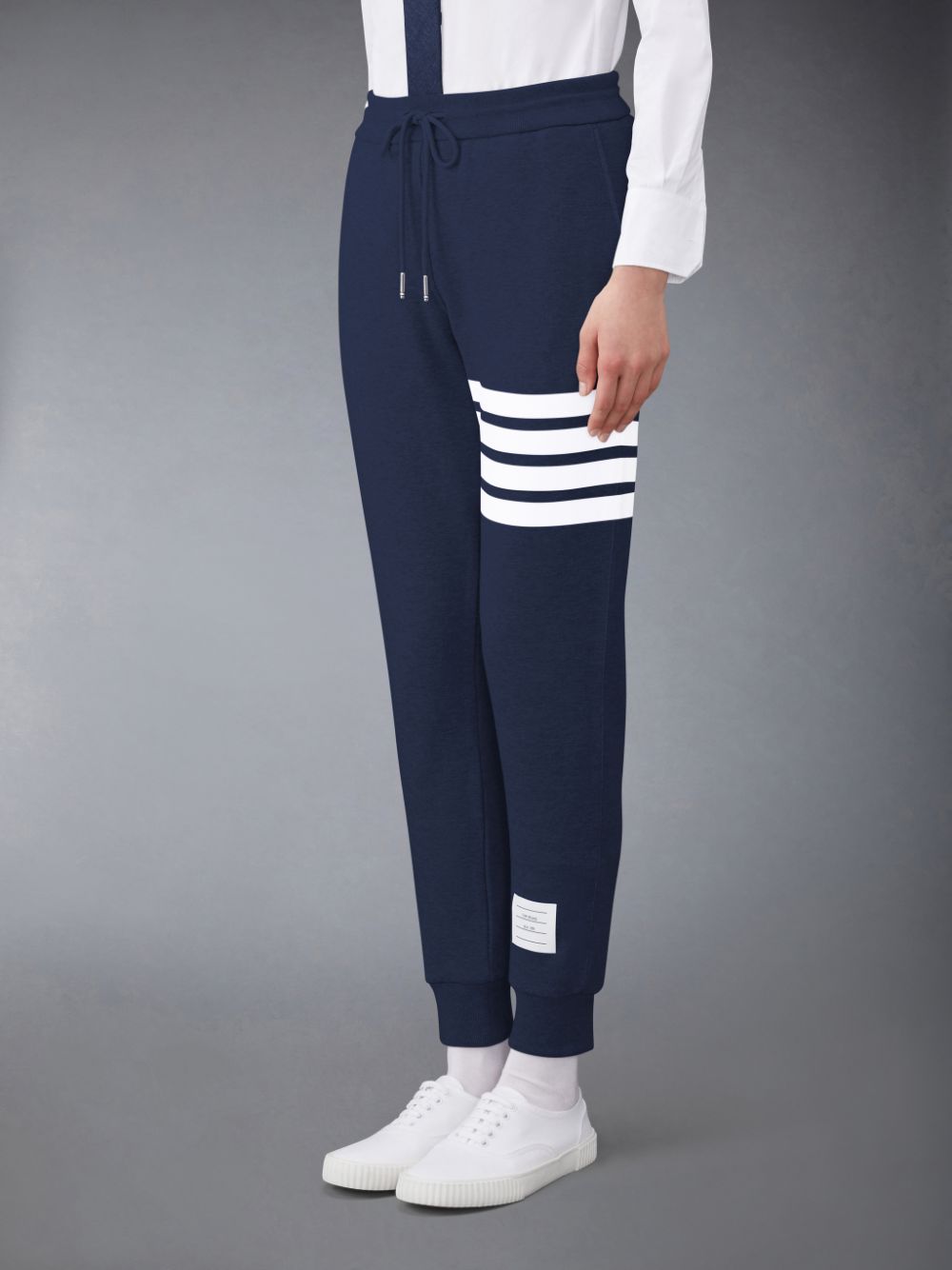 Thom Browne Classic Loopback 4-Bar Women Sweatpants Blue | IKB87B12367