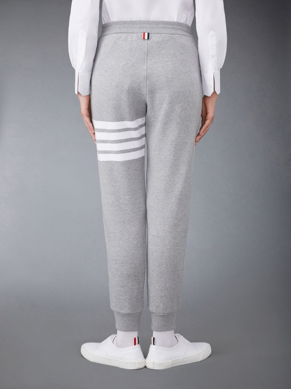 Thom Browne Classic Loopback 4-Bar Women Sweatpants Grey | GWX11L09965