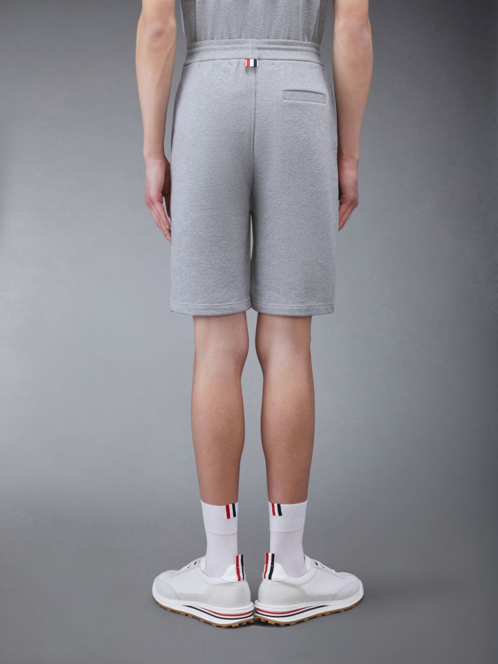 Thom Browne Classic Loopback Men Sweatshorts Grey | RTE64M71867