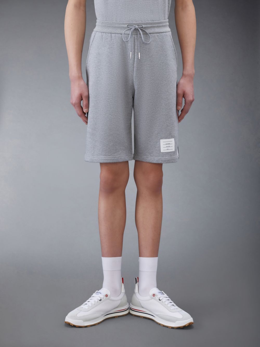 Thom Browne Classic Loopback Men Sweatshorts Grey | RTE64M71867