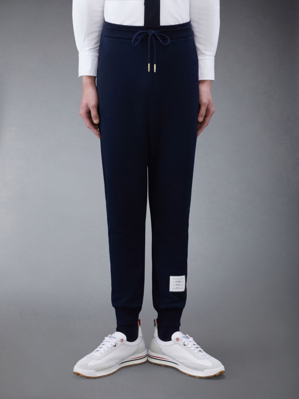 Thom Browne Classic Loopback Stripe Men Sweatpants Blue | FFO57V31452