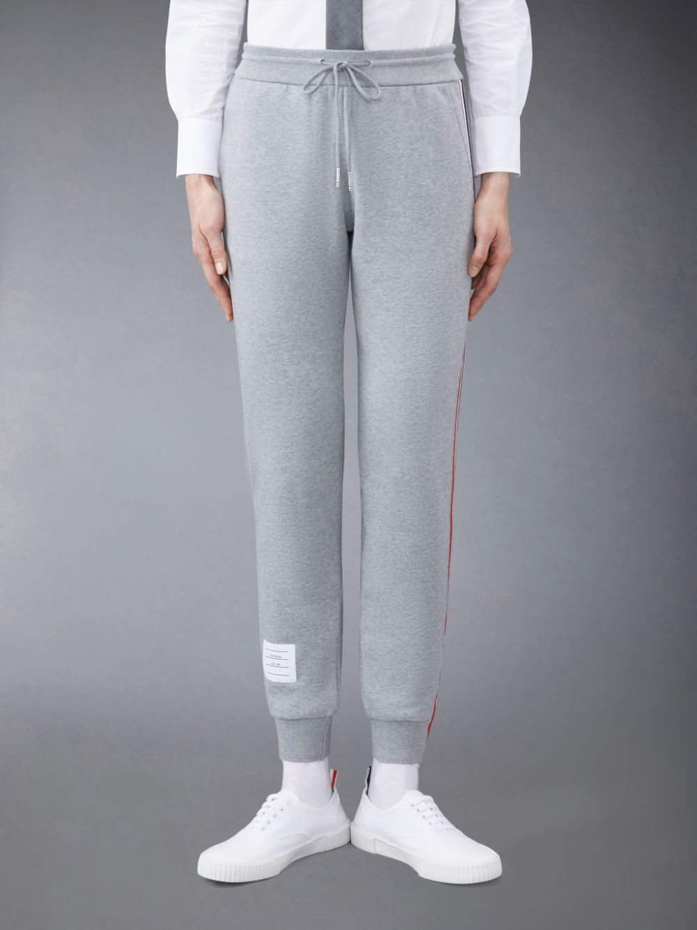 Thom Browne Classic Loopback Stripe Women Sweatpants Grey | RAD99N66800