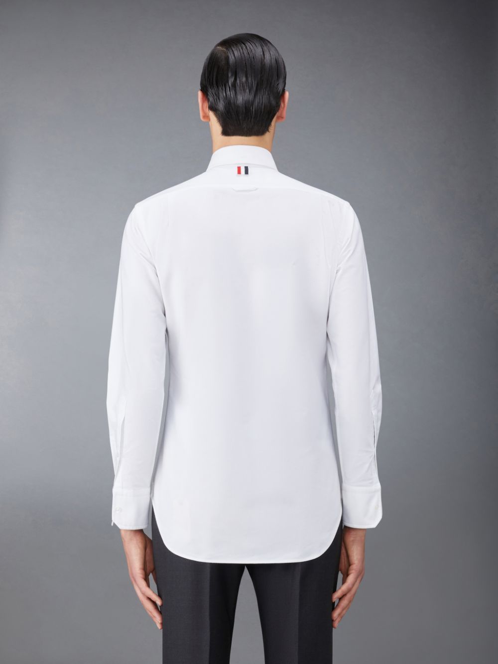 Thom Browne Classic Oxford Button-Down Men Shirts White | DLN45X25921