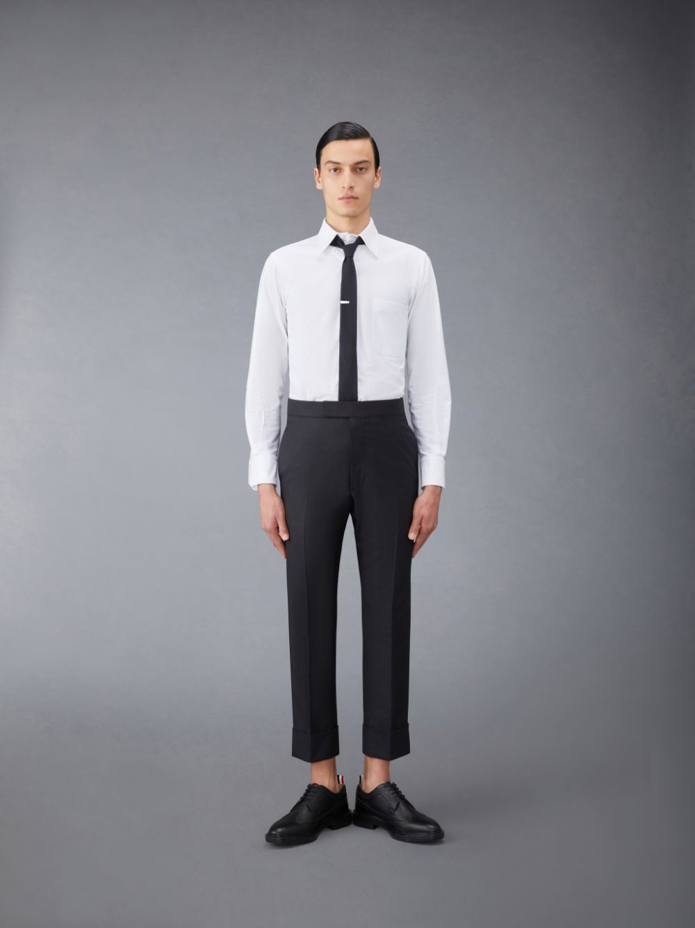 Thom Browne Classic Oxford Button-Down Men Shirts White | DLN45X25921