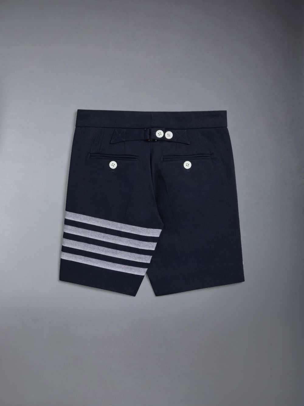 Thom Browne Cotton 4-Bar Classic Bermuda Girls's Shorts Blue | SEI60A97664