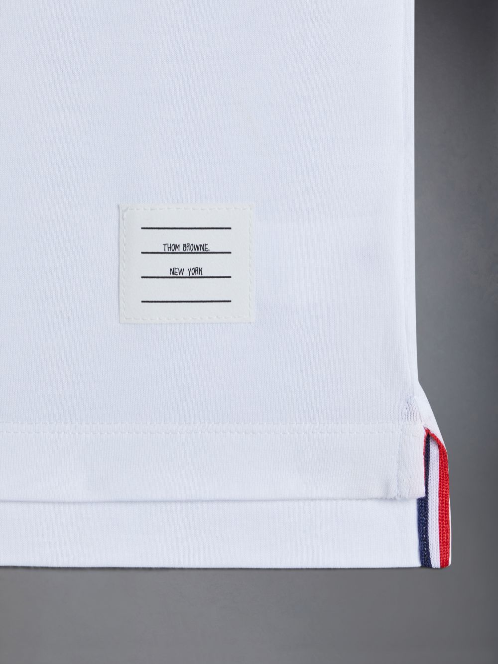 Thom Browne Cotton Hector Boys's T Shirts White | DXX52C99683