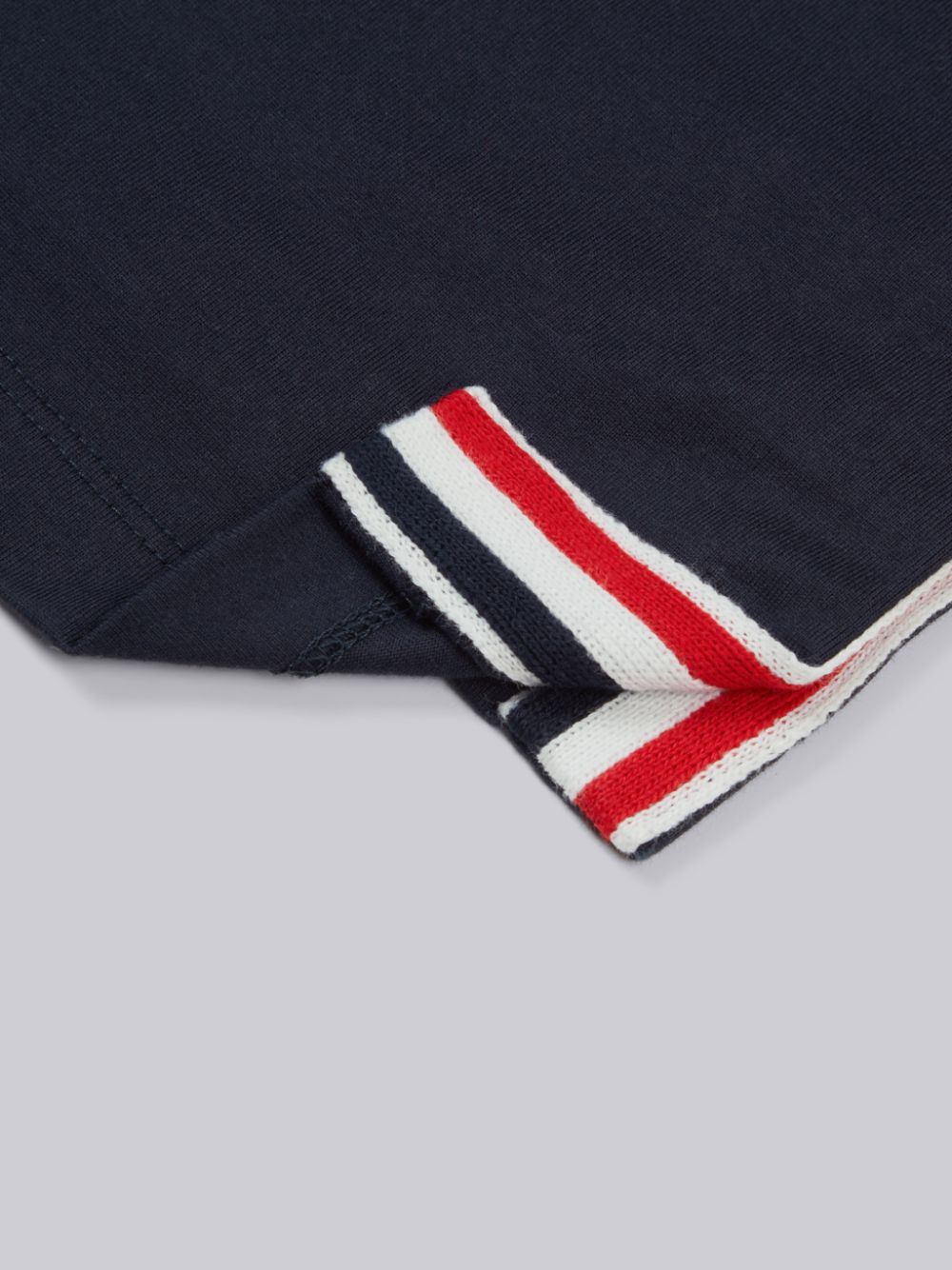 Thom Browne Cotton Jersey Short Sleeve Boys's T Shirts Navy | NKX75A25903