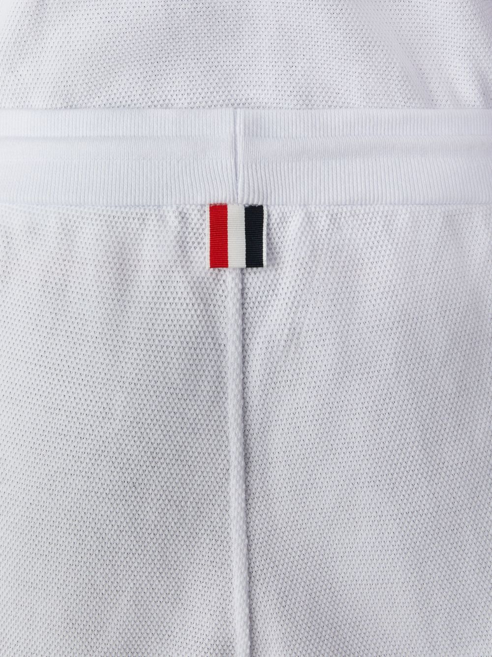 Thom Browne Cotton Pique 4-Bar Men Shorts White | GKG46X87851