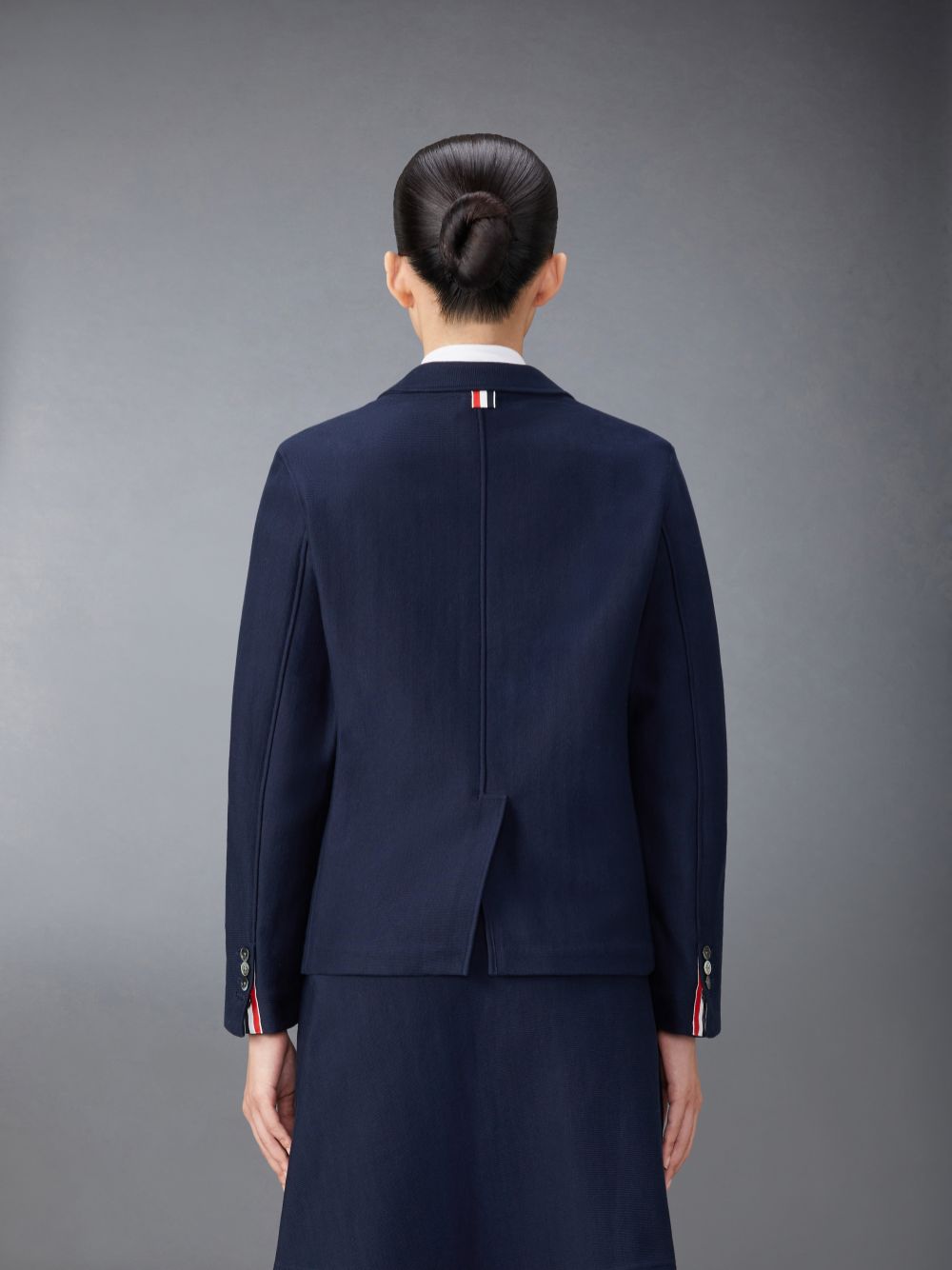 Thom Browne Cotton Sack Women Jackets Blue | JYZ87O11690