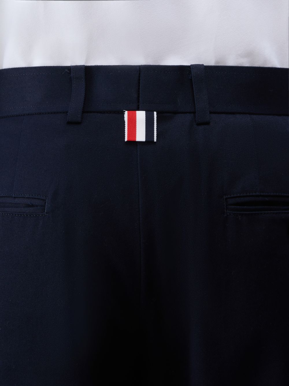 Thom Browne Cotton Twill 4-Bar Chino Men Pants Black | WJL68L71813