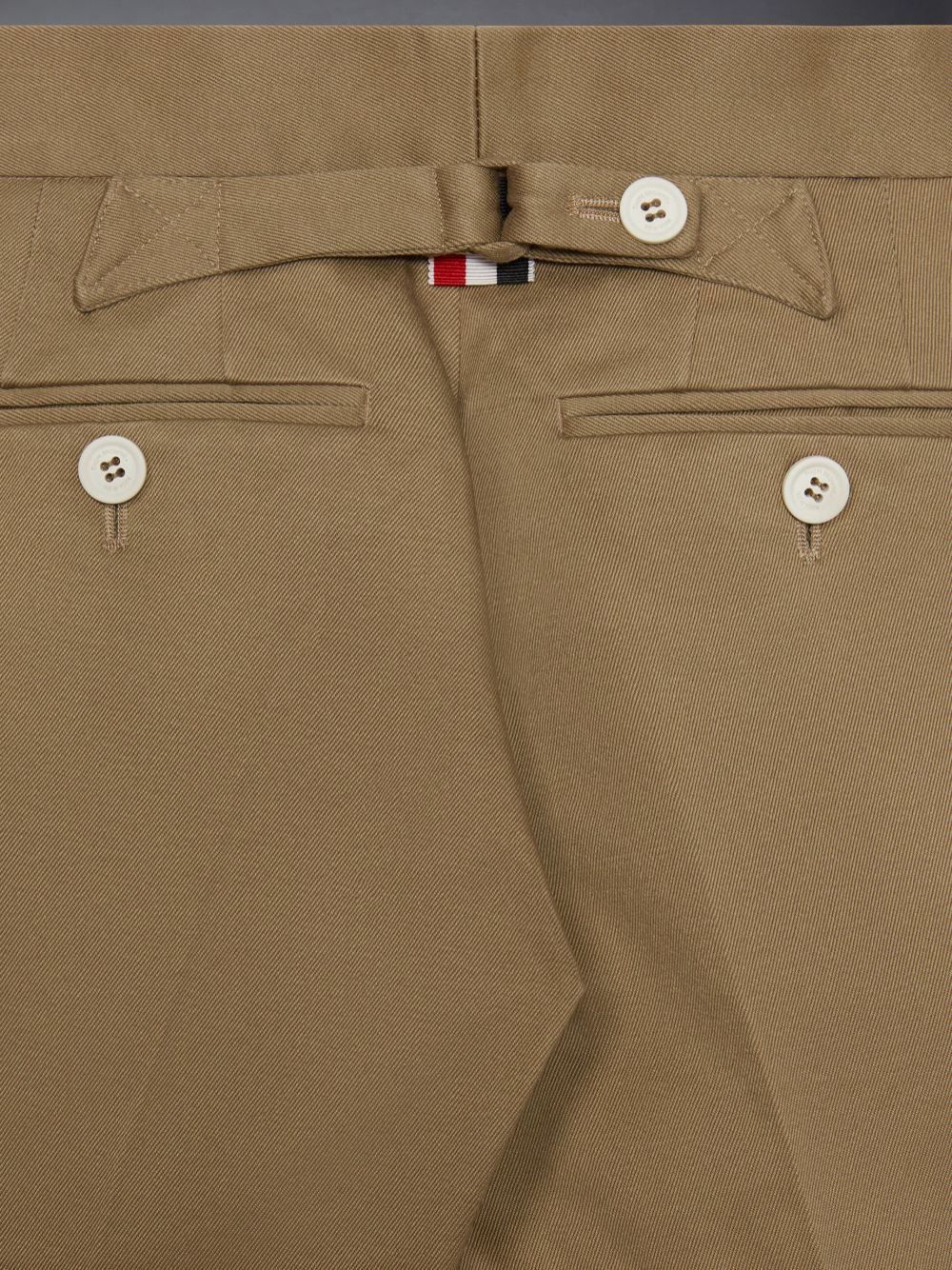 Thom Browne Cotton Twill Bermuda Boys's Shorts Brown | WMH12Y18275