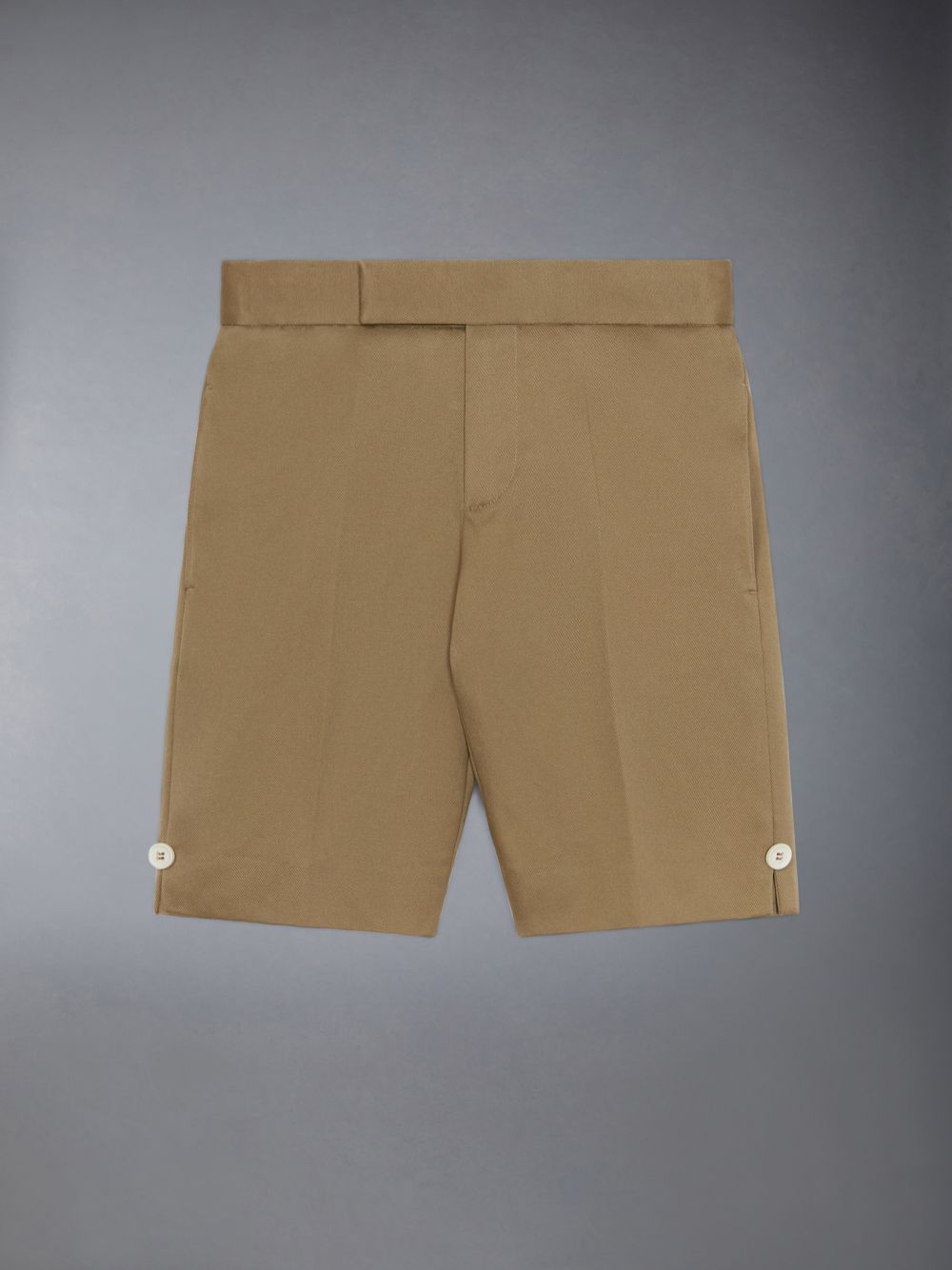 Thom Browne Cotton Twill Bermuda Boys\'s Shorts Brown | WMH12Y18275