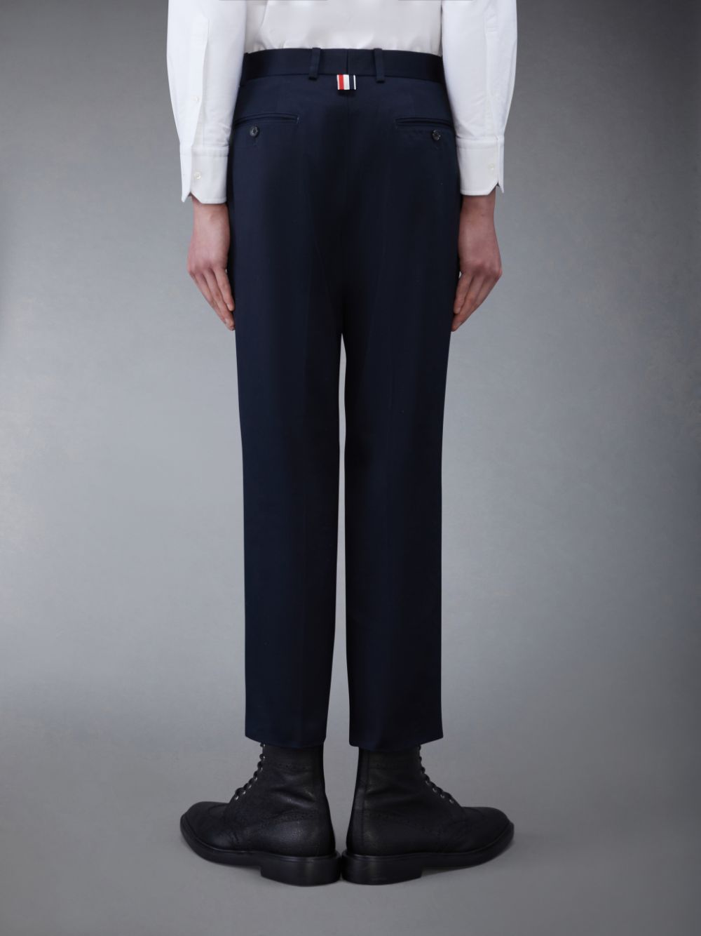 Thom Browne Cotton Twill Chino Men Pants Blue | PYZ46X11198