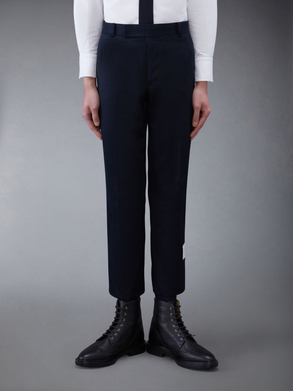 Thom Browne Cotton Twill Chino Men Pants Blue | PYZ46X11198