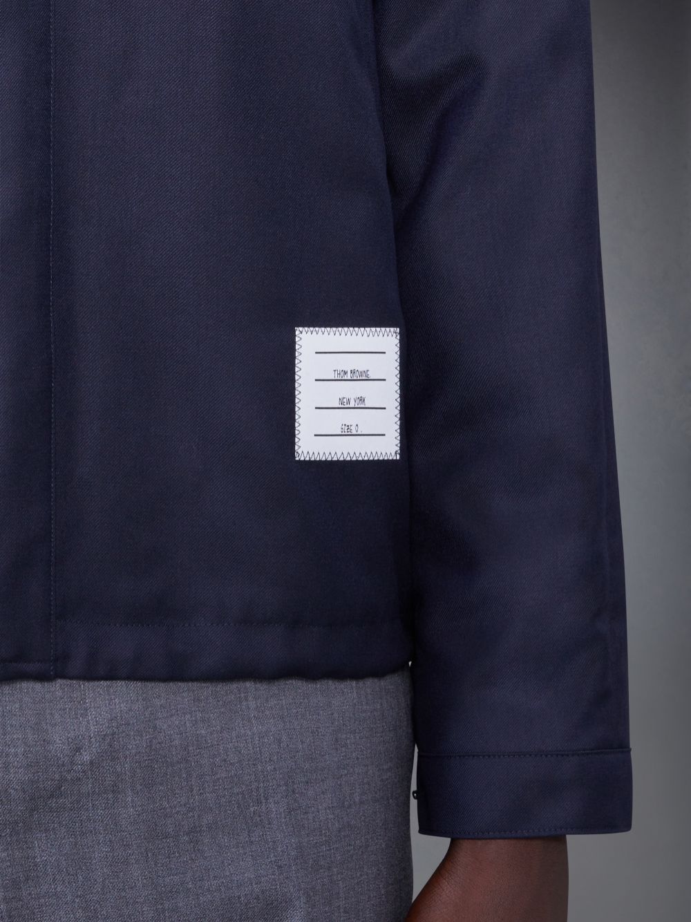 Thom Browne Double-zip Men Jackets Blue | UUF08S32548