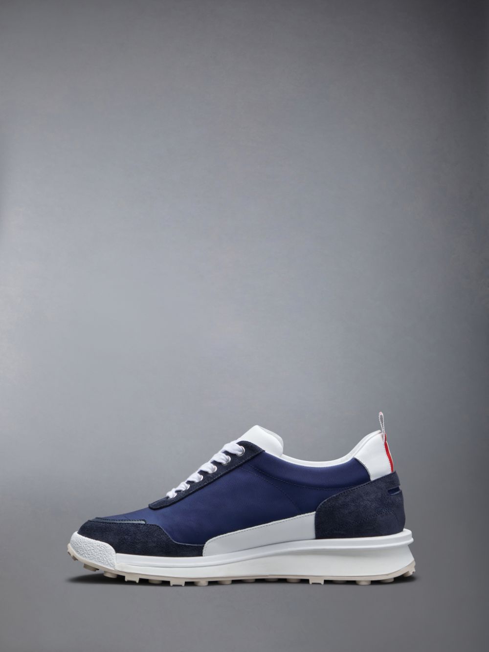 Thom Browne Eco Nylon Alumni Men Sneakers Blue | SSY93L60436