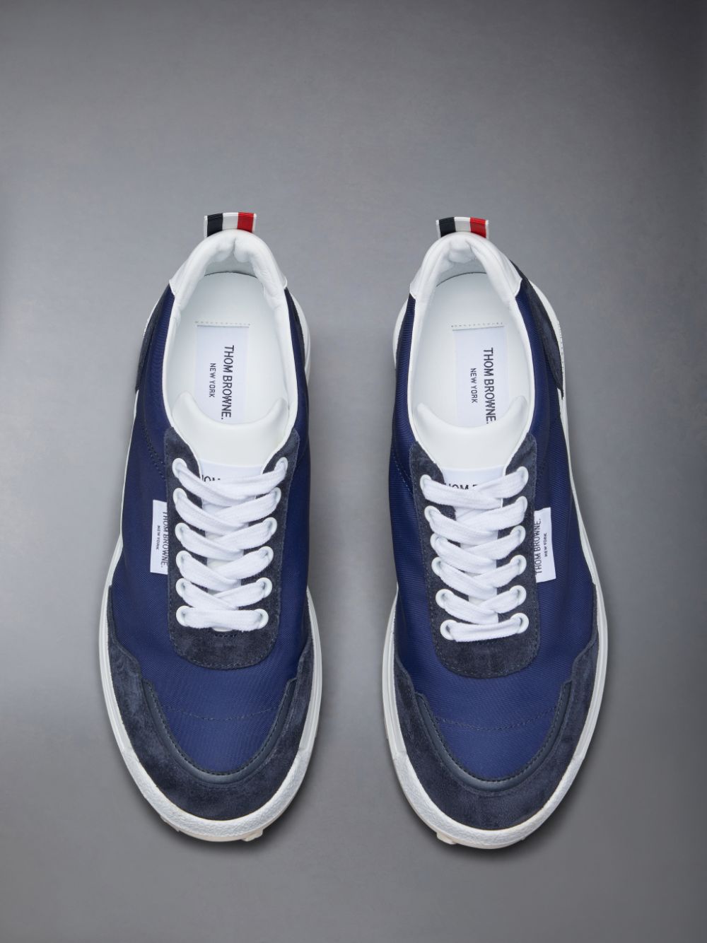 Thom Browne Eco Nylon Alumni Women Sneakers Blue | SZK93F09904