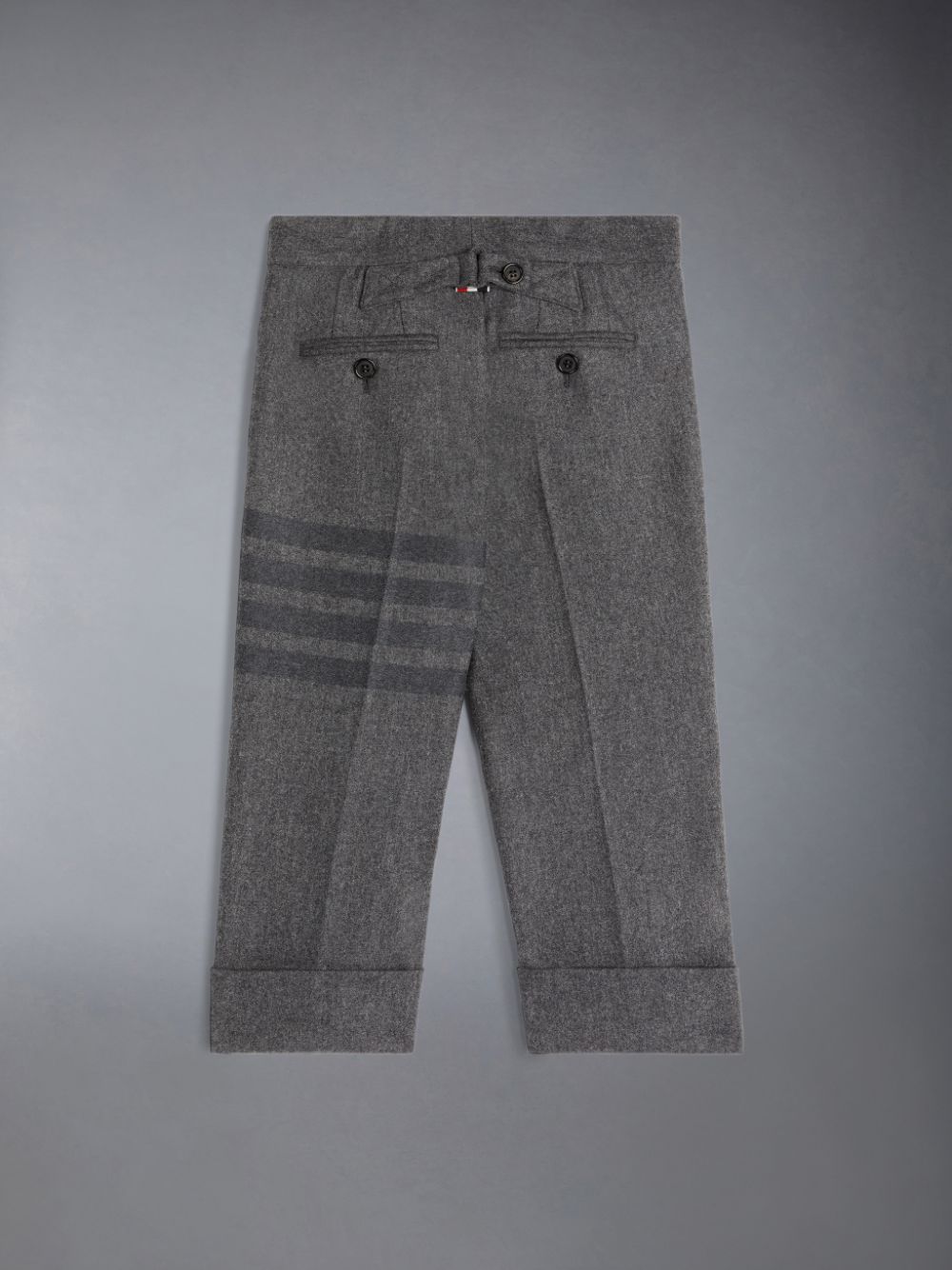 Thom Browne Flannel 4-Bar Classic Boys's Pants Grey | ILM63A40416